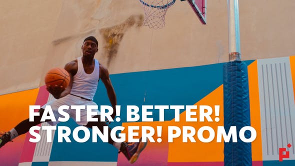 Faster Better Stronger // Dynamic Slideshow - Videohive 23569956 Download