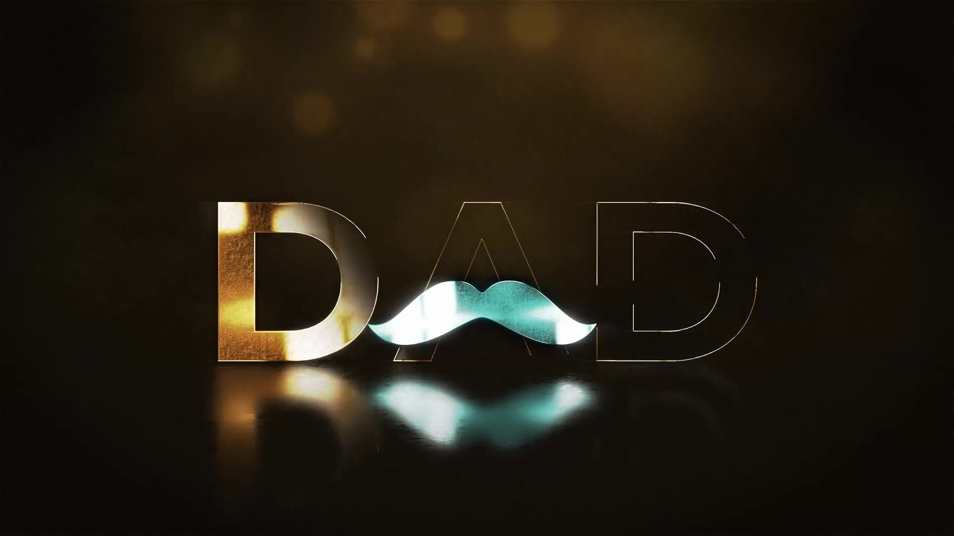 Fathers Day Golden Wishes Videohive 32491533 After Effects Image 2