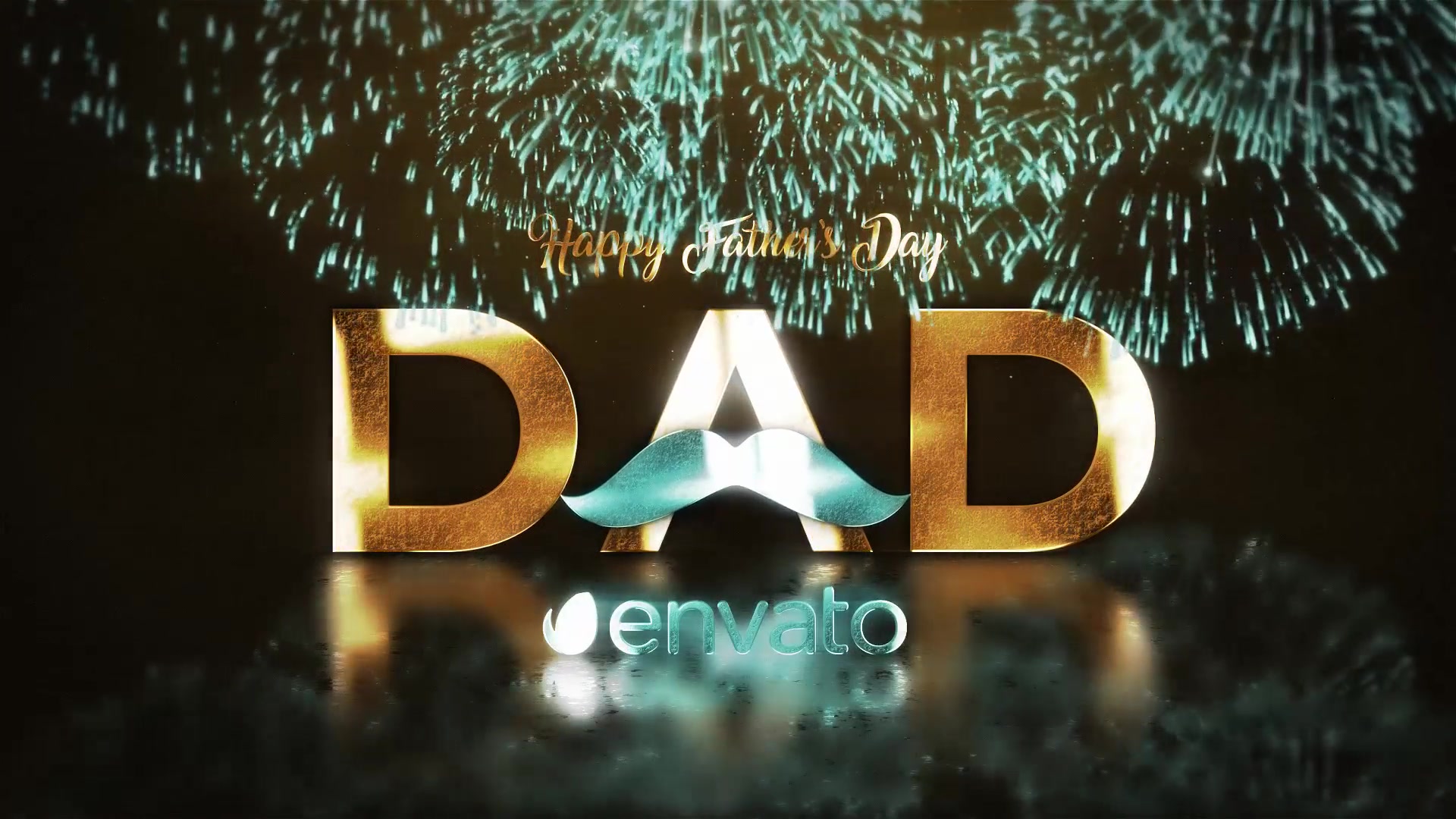 Fathers Day Golden Wishes Videohive 32491533 After Effects Image 5