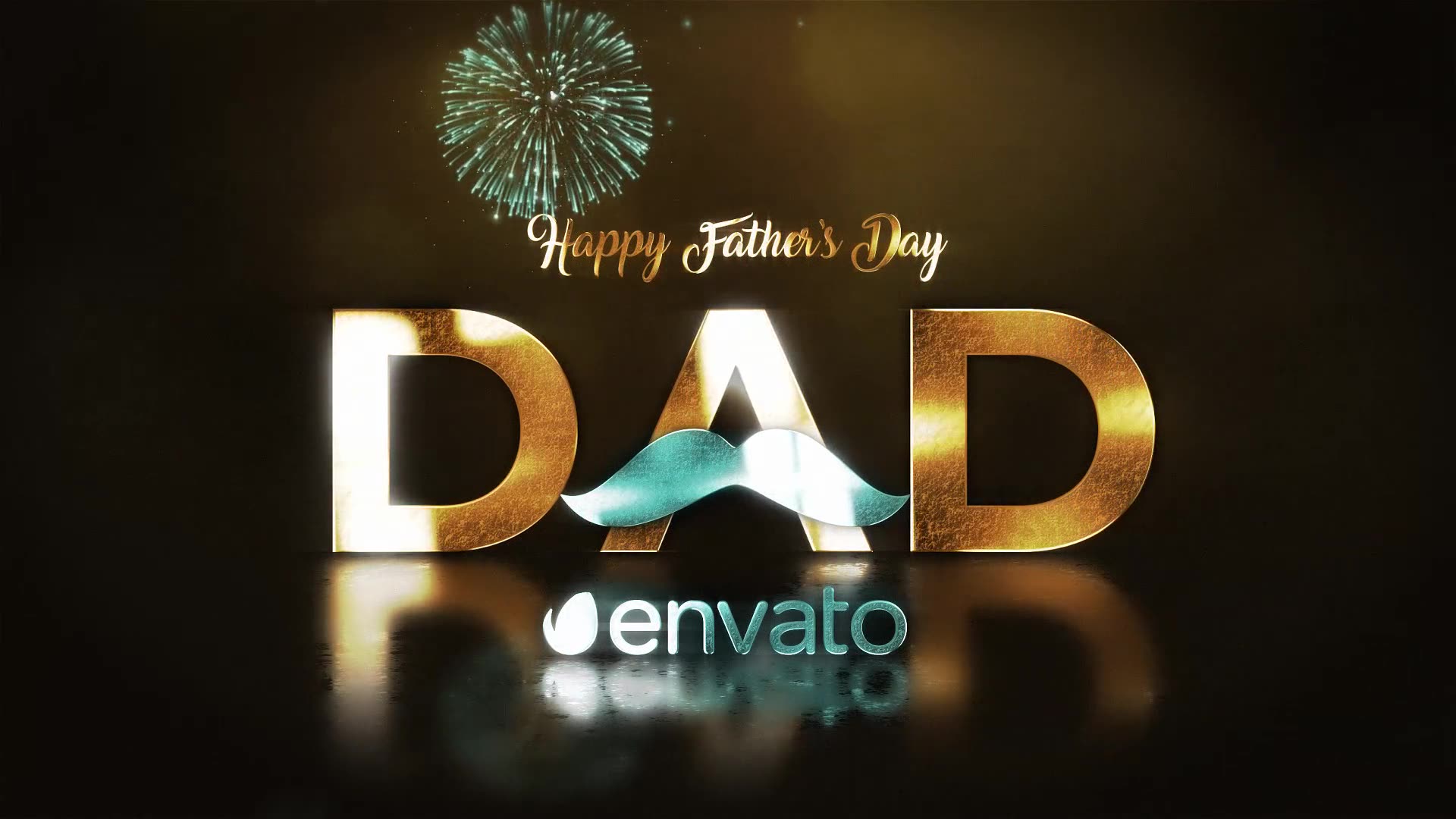 Fathers Day Golden Wishes Videohive 32491533 After Effects Image 6
