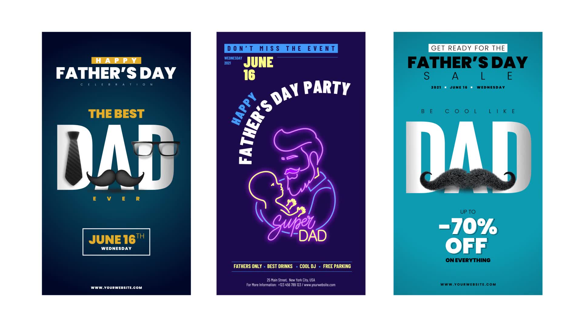 Fathers Day Instagram Stories Videohive 32034341 After Effects Image 7