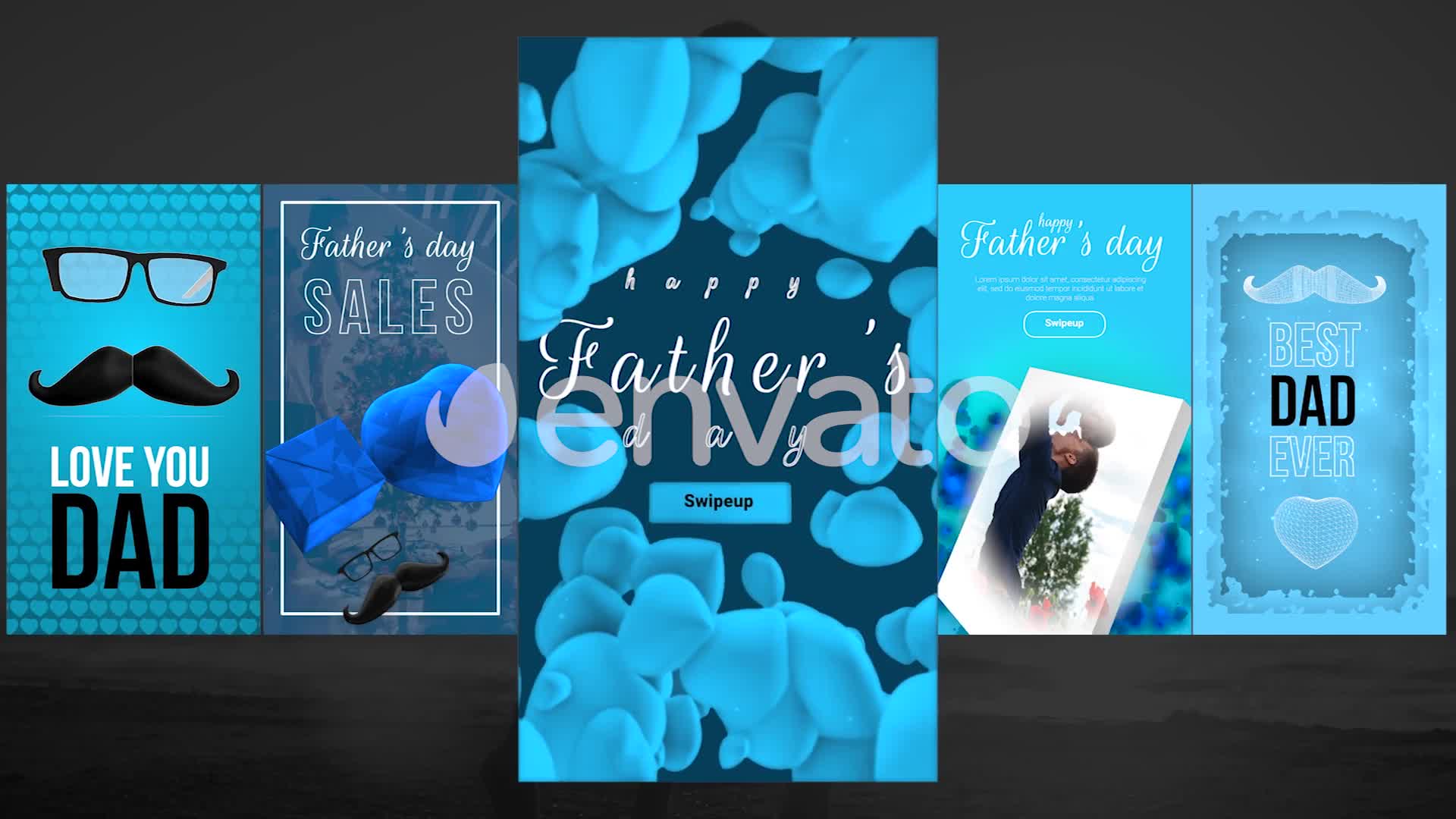 Fathers Day Instagram Stories Videohive 32351214 Apple Motion Image 12