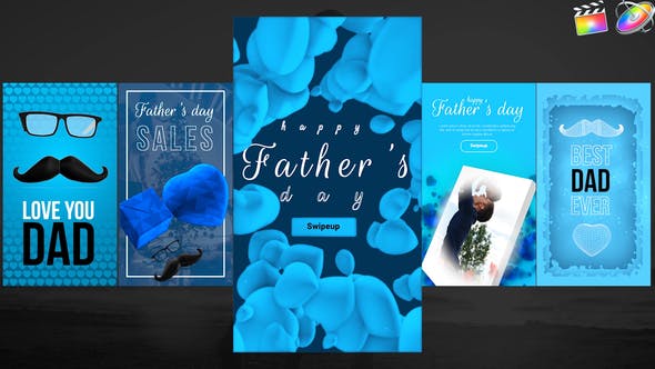 Fathers Day Instagram Stories - 32351214 Download Videohive