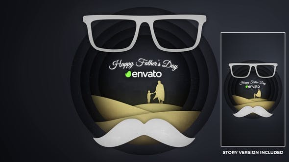 Fathers Day Paper Intro - Videohive 32472463 Download