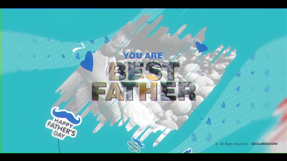 Fathers Day Titles l Fathers Day Wishes l Fathers Day Template l World Best DAD l DAD Wishes Videohive 27385509 After Effects Image 6