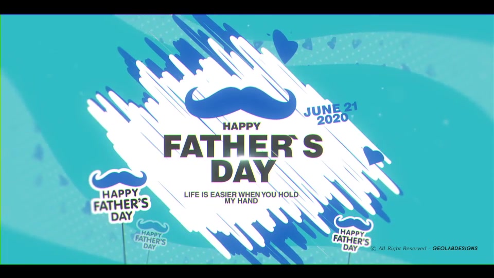 Fathers Day Titles l Fathers Day Wishes l Fathers Day Template l World Best DAD l DAD Wishes Videohive 27385509 After Effects Image 9
