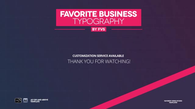 Favorite Business Typography Videohive 18029948 After Effects Image 13