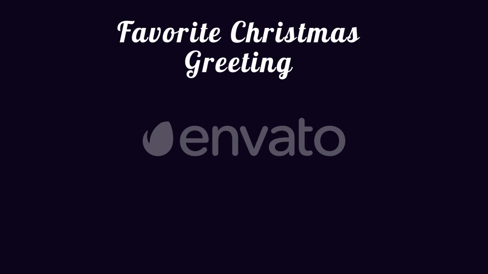 Favorite Christmas Greetings 2021 Videohive 29468749 After Effects Image 6