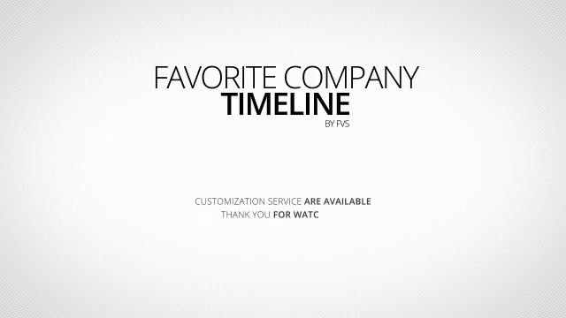 Favorite Company Timeline - Download Videohive 6950673