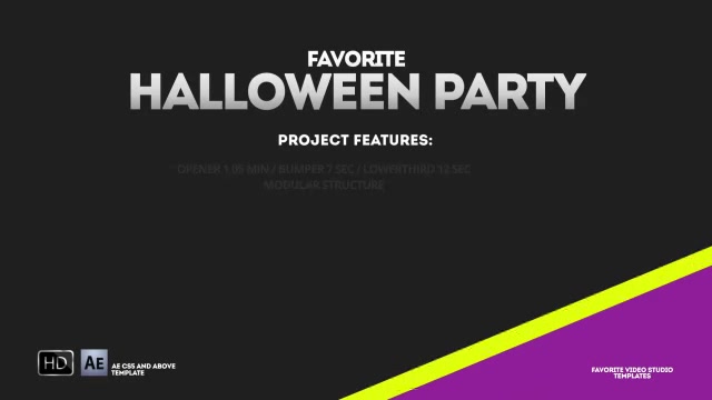Favorite Halloween Party - Download Videohive 9218847