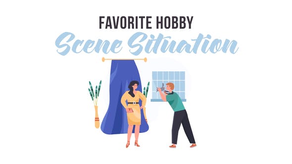 Favorite hobby Scene Situation - 31887869 Videohive Download