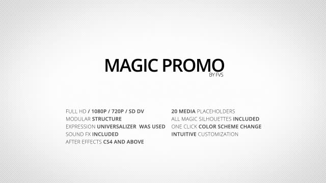 Favorite Magic Promo Videohive 6837081 After Effects Image 1
