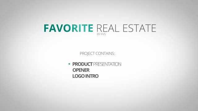 Favorite Real Estate Videohive 7281218 After Effects Image 1