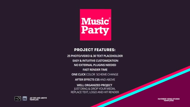 Favorite Summer Music Event Videohive 20294868 After Effects Image 12