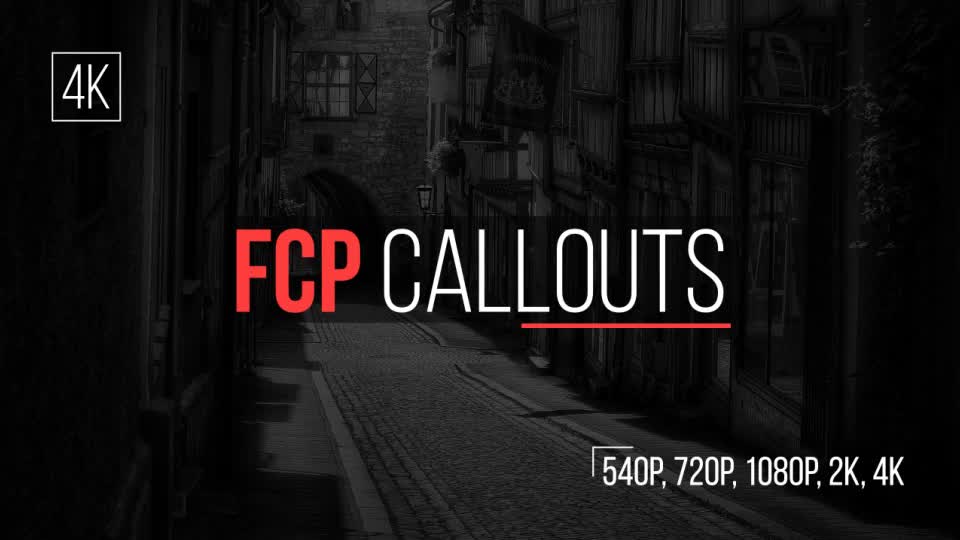 FCP Callouts Videohive 18470623 Apple Motion Image 1