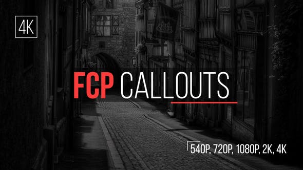 FCP Callouts - 18470623 Videohive Download