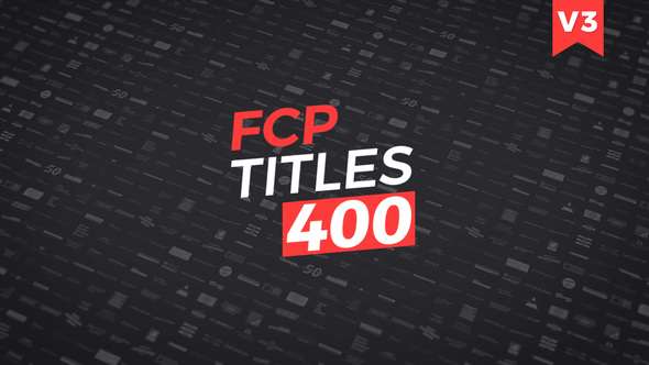 FCP Titles 400 - Download Videohive 19492180