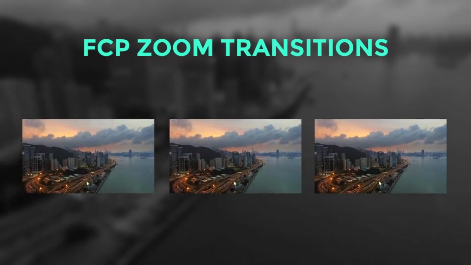 FCP Zoom Transitions - Download Videohive 19977491