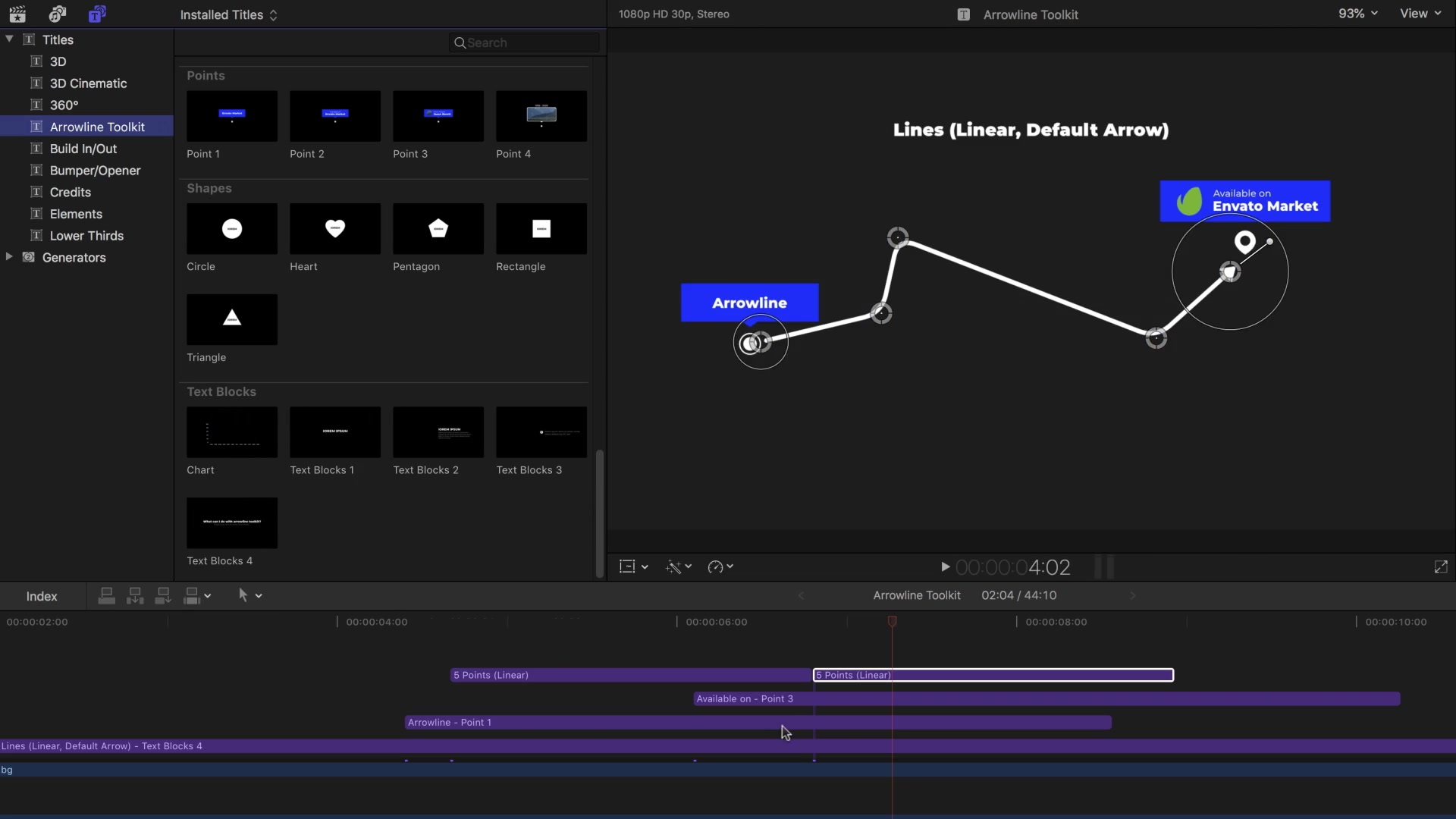 FCPX Arrowline Toolkit Videohive 27287547 Apple Motion Image 12