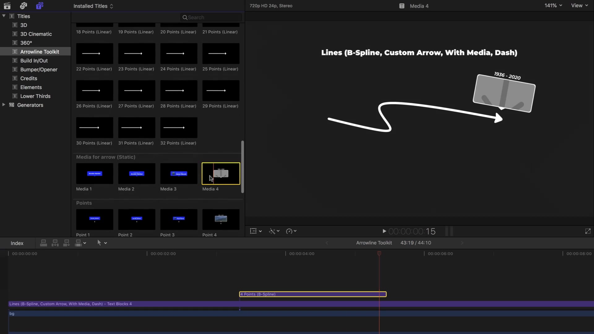 FCPX Arrowline Toolkit Videohive 27287547 Apple Motion Image 7