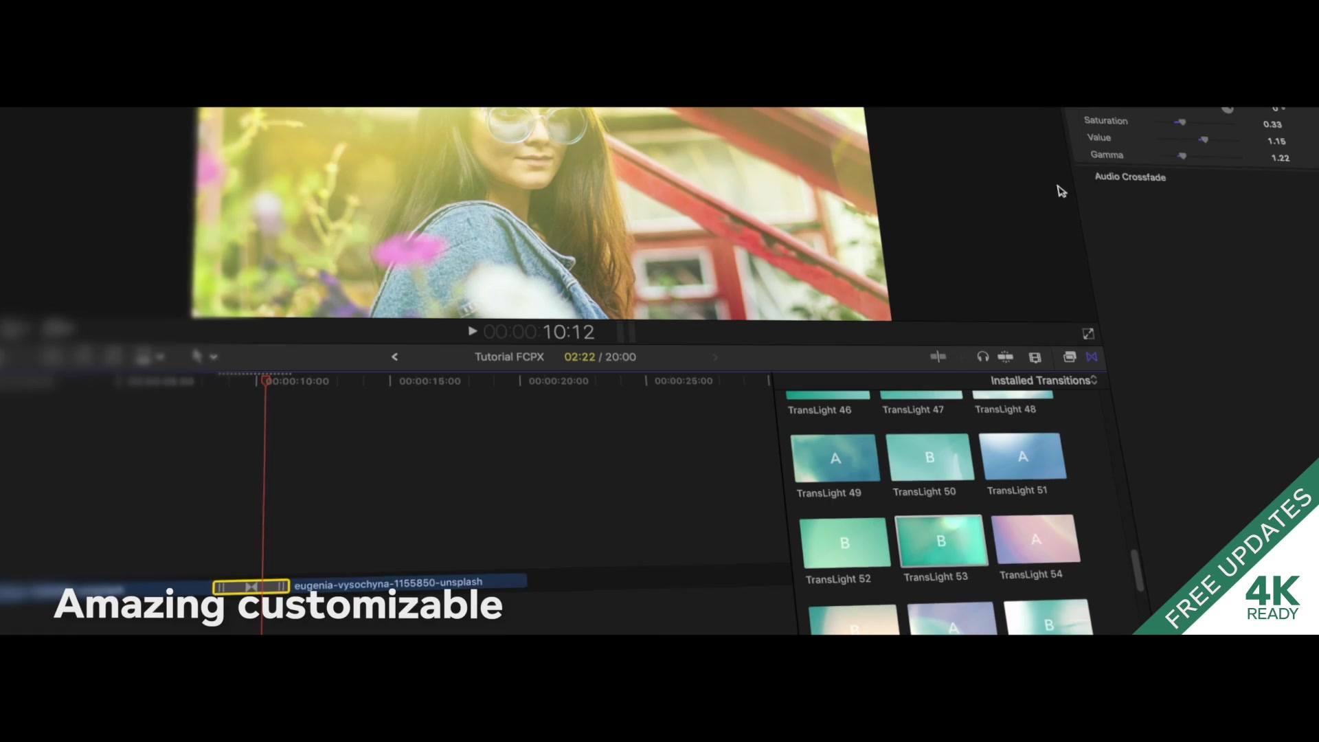 FCPX Light Leaks Transitions Videohive 23726269 Apple Motion Image 4
