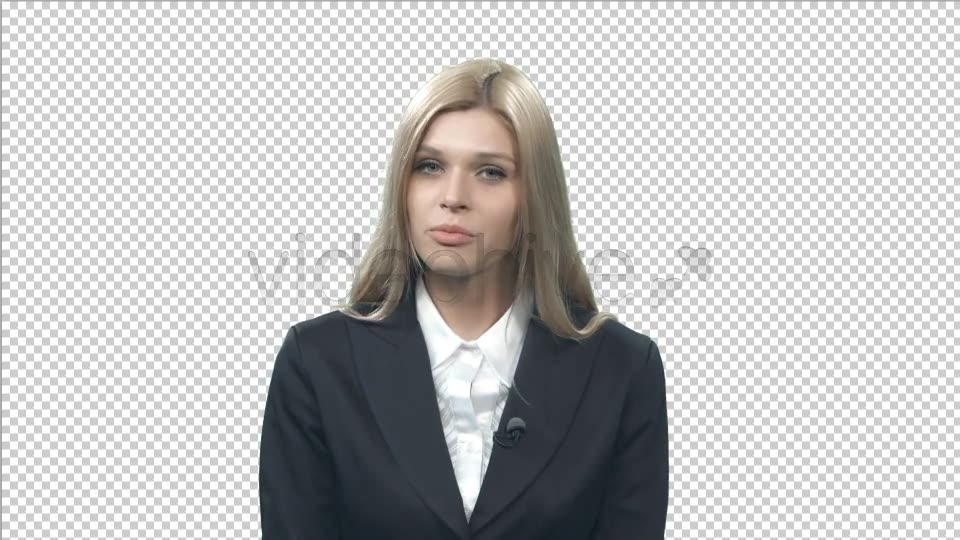 Female Newsreader  - Download Videohive 7419593