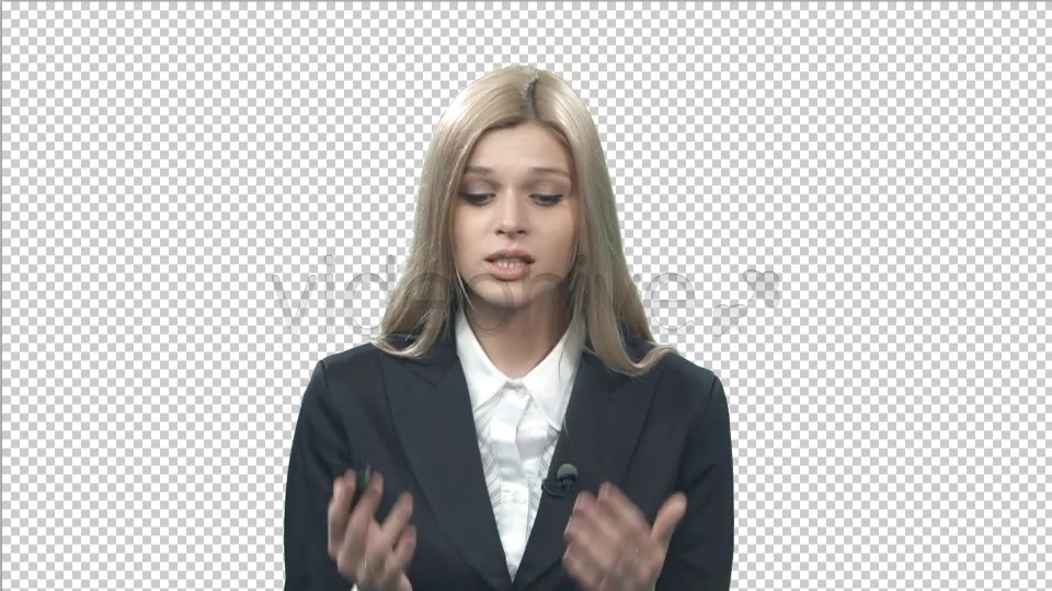 Female Newsreader  - Download Videohive 7419593