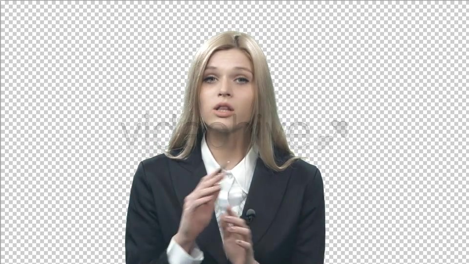 Female Newsreader  - Download Videohive 7419593