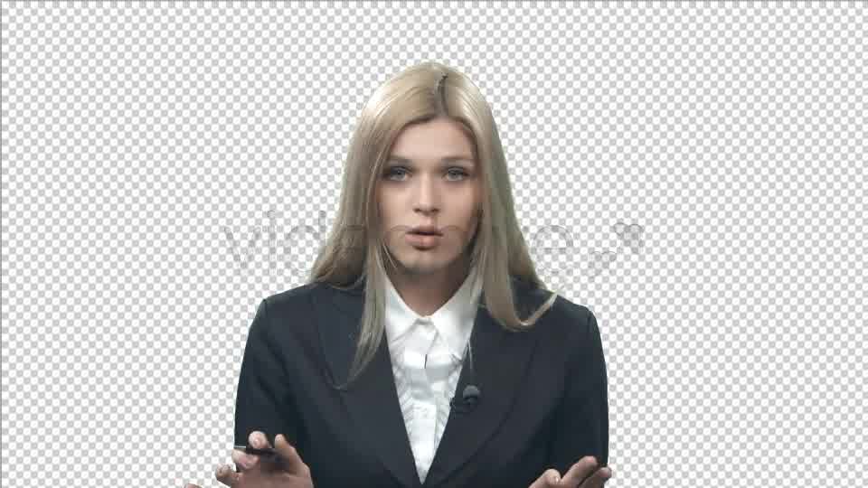 Female Newsreader  - Download Videohive 7419593