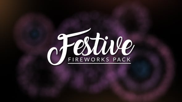 FESTIVE Fireworks Pack - Videohive Download 21153545