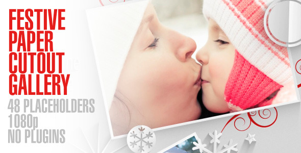 Festive Paper Cutouts Gallery - Download Videohive 5864115