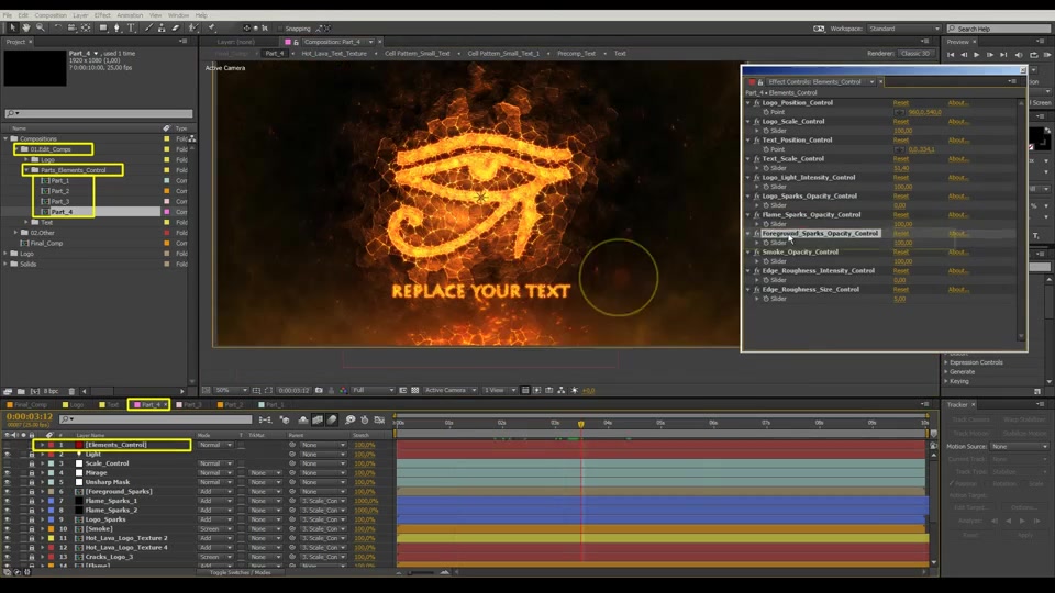 Fiery Epic Logo Videohive 23770141 After Effects Image 12