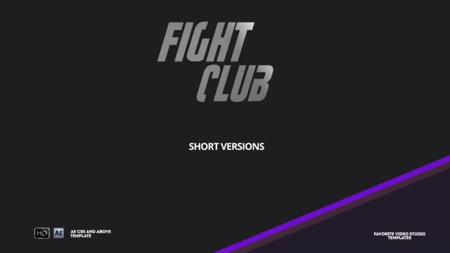 Fight Club Broadcast Pack Videohive 20617589 After Effects Image 6