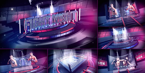 Fight Night Broadcast Package - Videohive 8804615 Download