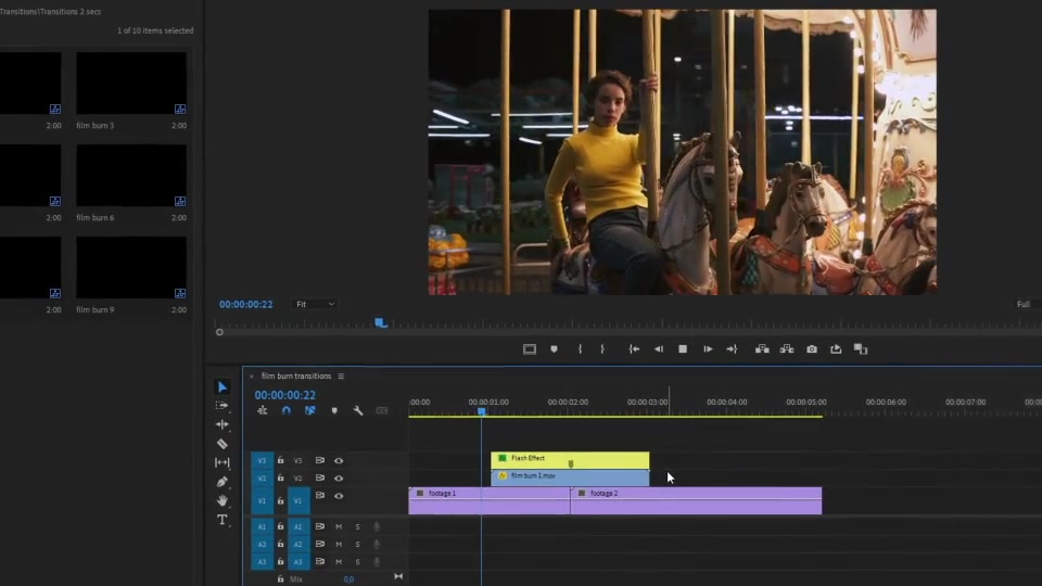 Film Burn Transitions Premiere Pro Videohive 40436201 Premiere Pro Image 4
