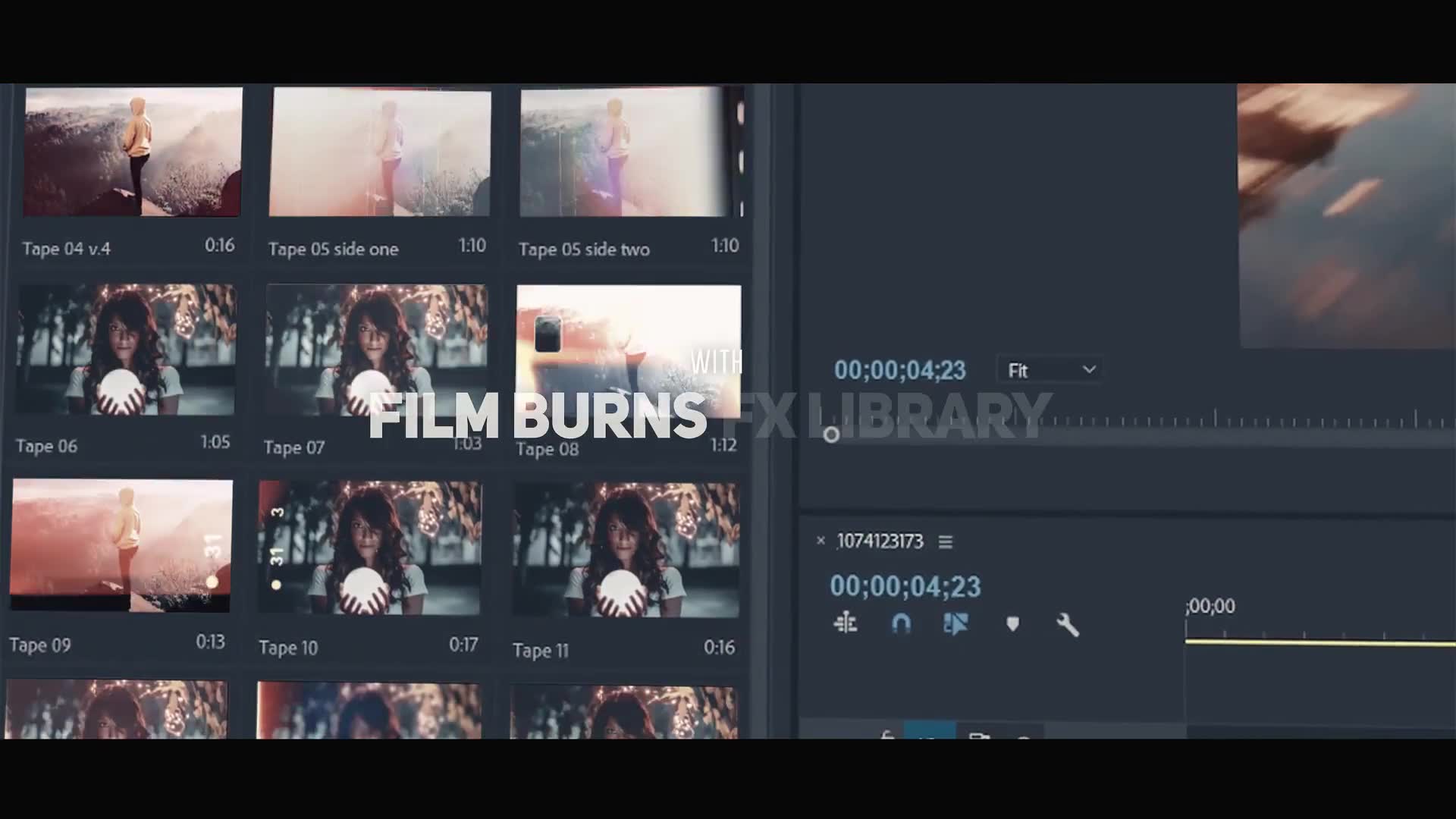 Film Burns Transitions & FX Pack for Premiere Pro Videohive 35971552 Premiere Pro Image 2