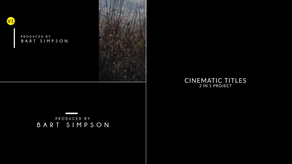 Film Credits And Movies Opener Videohive 23697835 After Effects Image 2