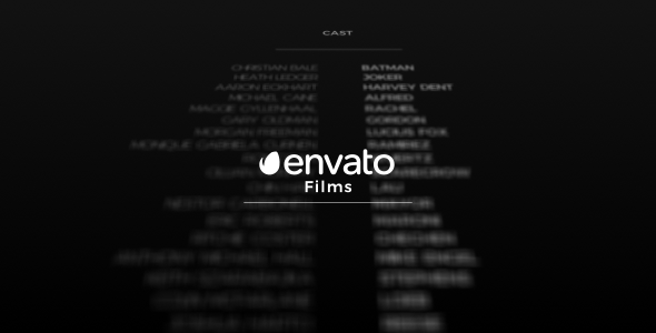 Film Credits - Download Videohive 19987952