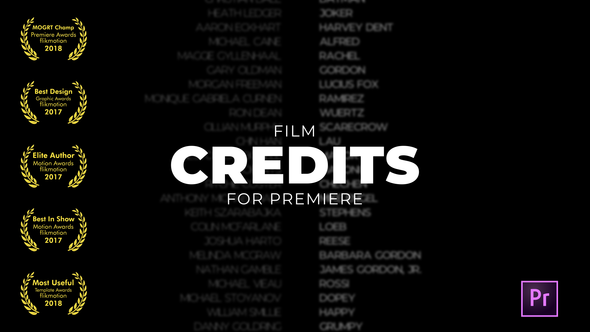 Film Credits - Download Videohive 21760971