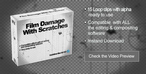 Film Damage And Scratches - 514789 Videohive Download