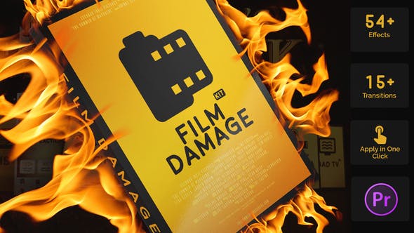 Film Damage Kit for Premiere Pro - Videohive 31781788 Download