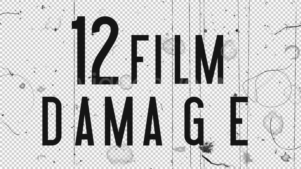 Film Damage Overlays 12 Pack - Download Videohive 15296462