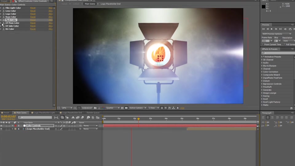 Film Light Logo Videohive 21604793 After Effects Image 7