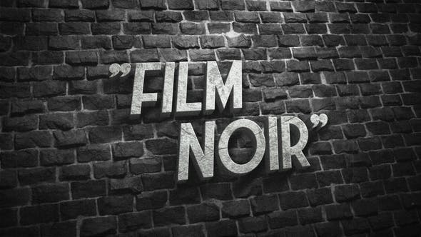 Film Noir Titles - Videohive 23262198 Download