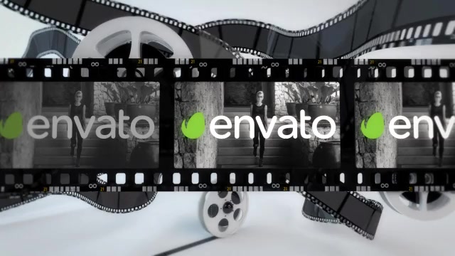 Film Strip Logo Reveal Videohive 19627799 After Effects Image 3