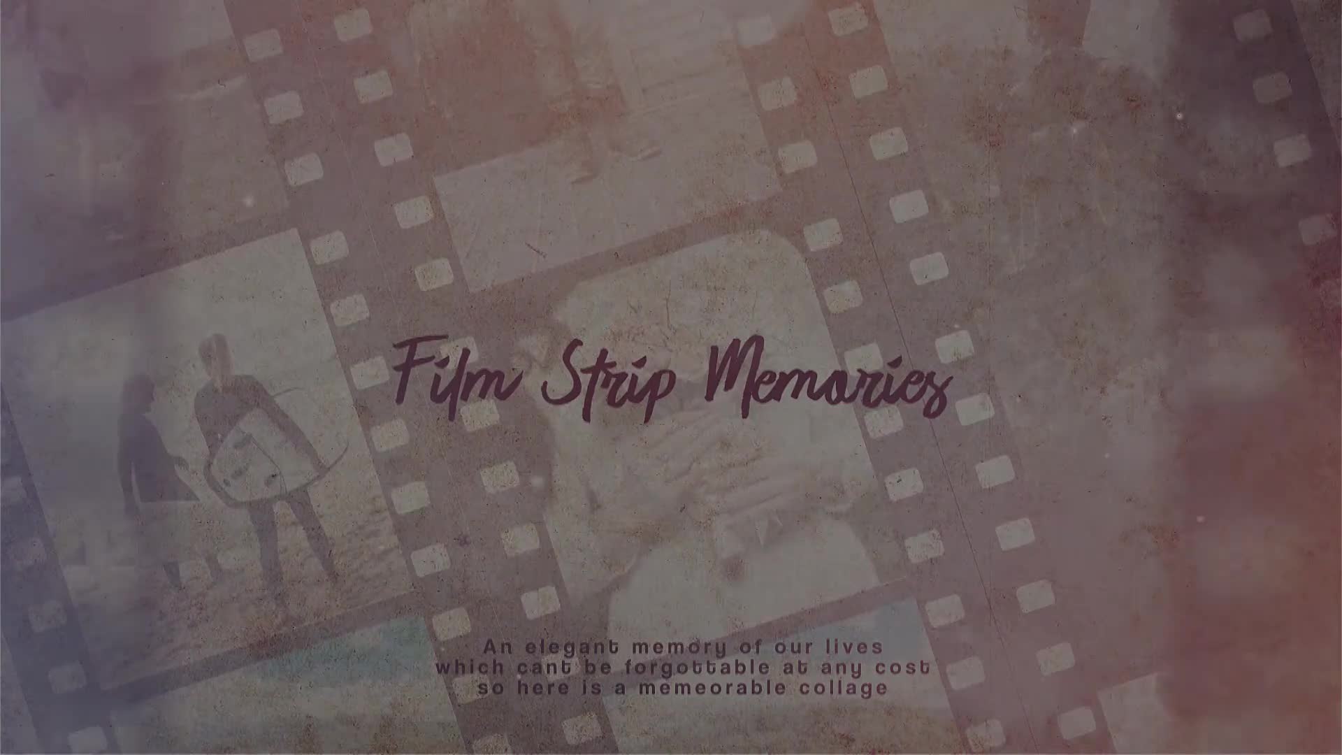 Film Strip Memories - Download Videohive 22434452