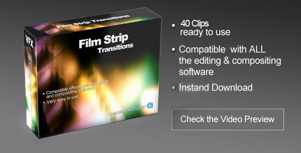 Film Strip Transitions - Download Videohive 572025
