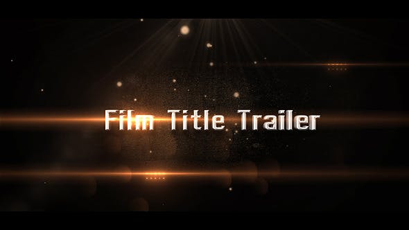 Film Title Trailer - Download Videohive 5669191
