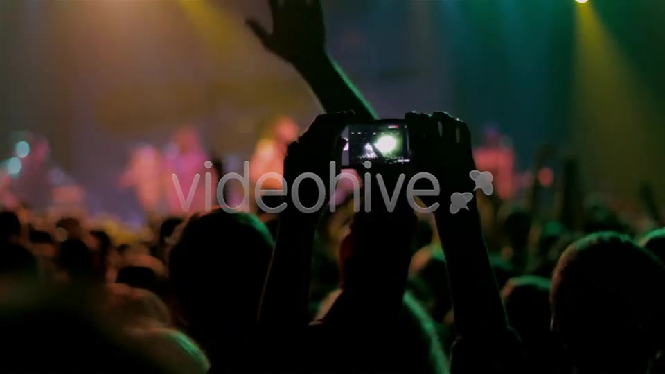 Filming Musicians Performance In The Concert  Videohive 7865429 Stock Footage Image 12