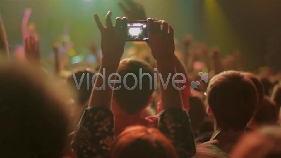 Filming Musicians Performance In The Concert  Videohive 7865429 Stock Footage Image 6